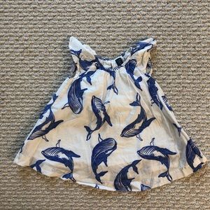 Whale Baby GAP dress